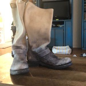 Frye Veronica slouch stonewash